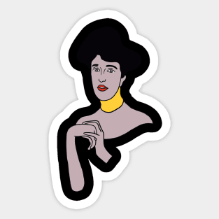 Gustav Klimt - Woman Portrait Sticker